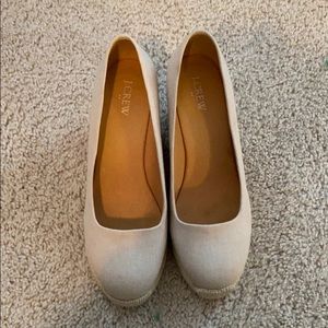 JCrew Wedge espadrilles